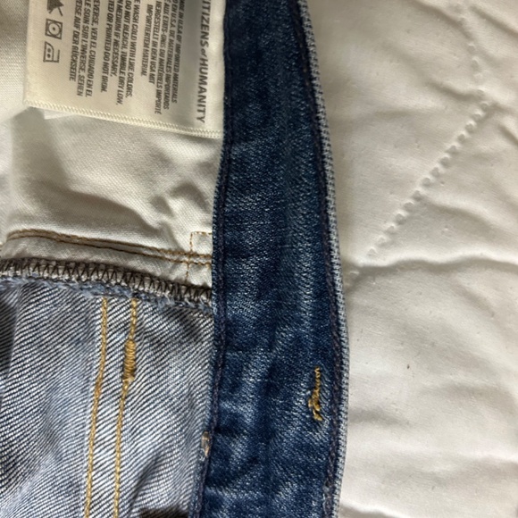 CITIZENS OF HUMANITY ELSA Mid Rise Slim Crop Jeans Size 27 - Picture 10 of 11